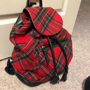 Plaid Dooney & Bourke backpack.